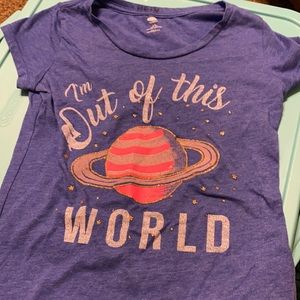 Girl’s sparkle tee